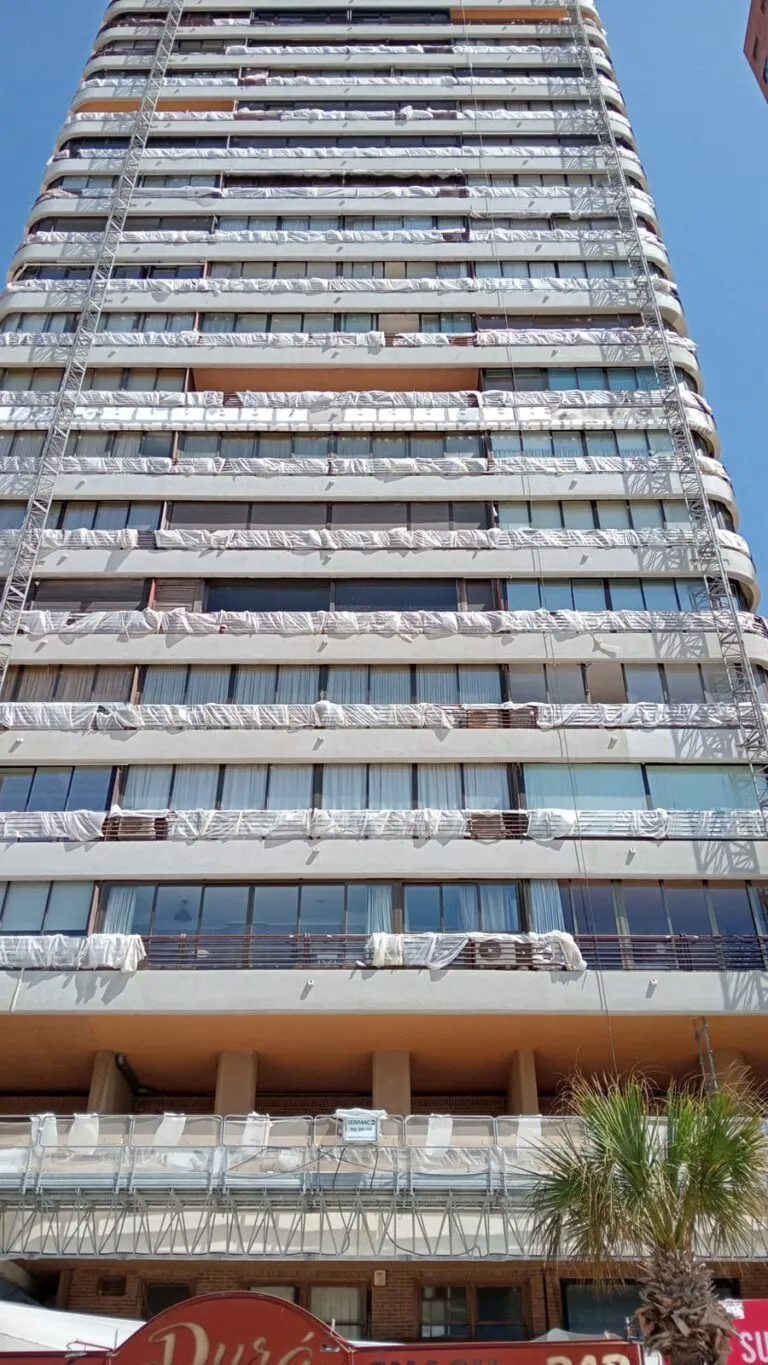 Rehabilitación de fachada en Murcia